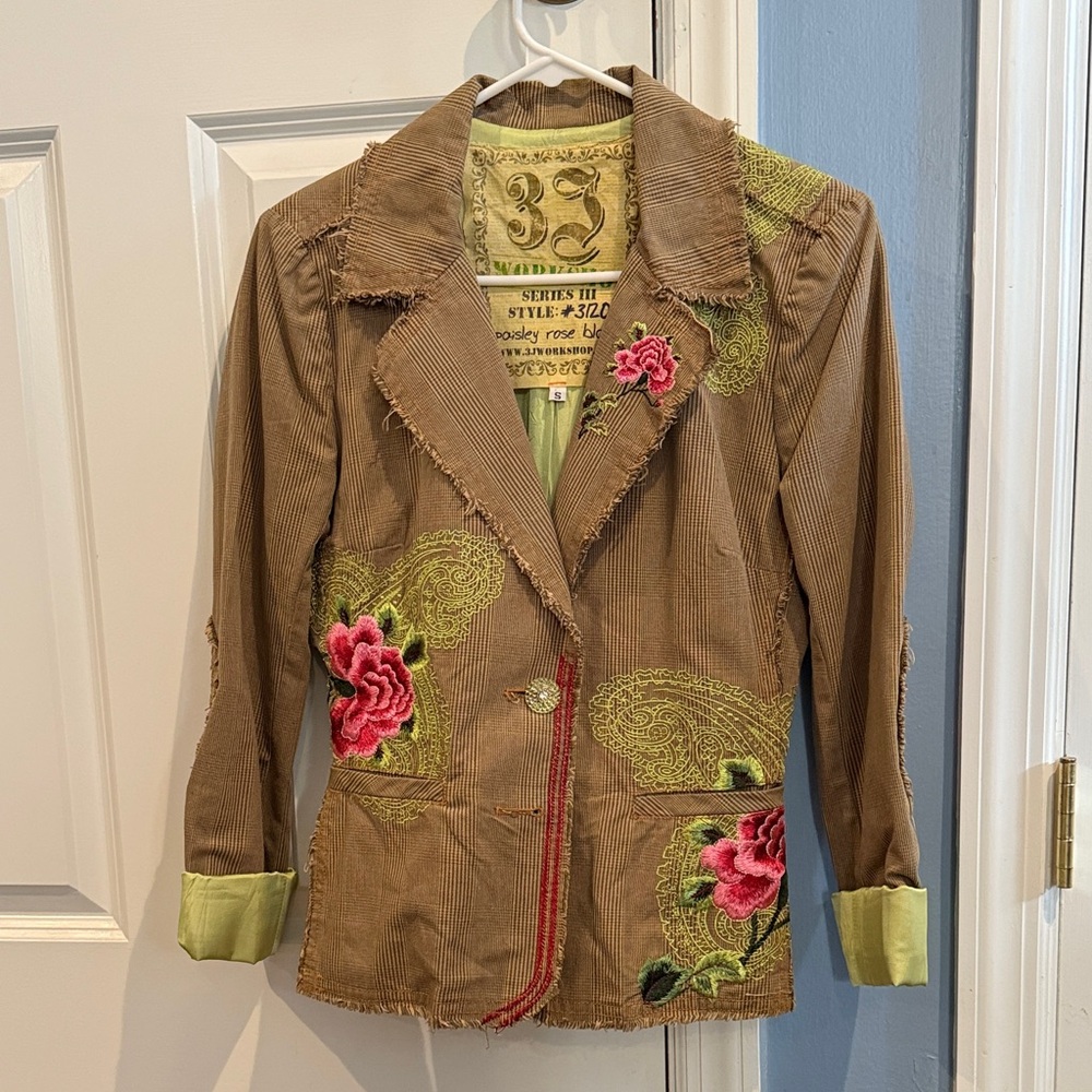Johnny Was 3J Workshop Republic blazer.